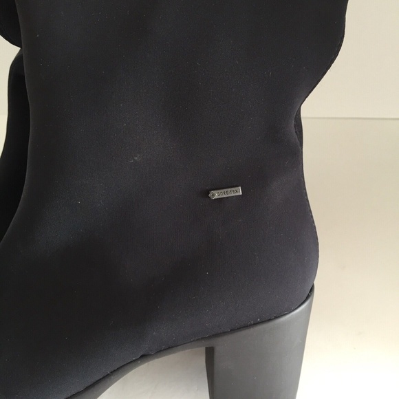 Hogl Women's Gore-Tex Winter Boots High Heel Knee High Round Toe Side Zip 10 - Picture 6 of 16